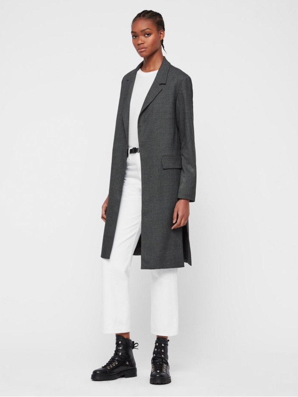 All Saints Side Slit Blazer